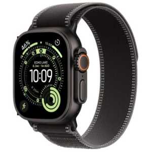 Apple Watch Ultra 3 (2025) GPS + Cellular 5G 49mm Black Titanium Case with Charcoal Trail Loop M/L EU MF1H4