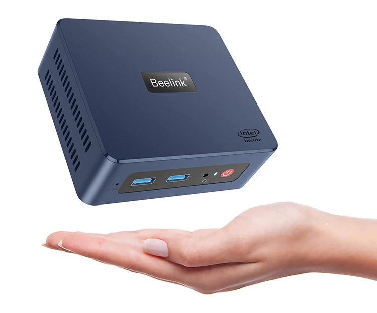 BEELINK mini PC Mini S, Intel CPU N5095, 8GB, 256GB SSD, Windows 11 Pro - Image 2