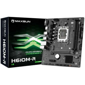 MAXSUN μητρική Challenger H610M-R V2, 2x DDR4, s1700, USB 3.2, 1G LAN, M-ATX - Image 4