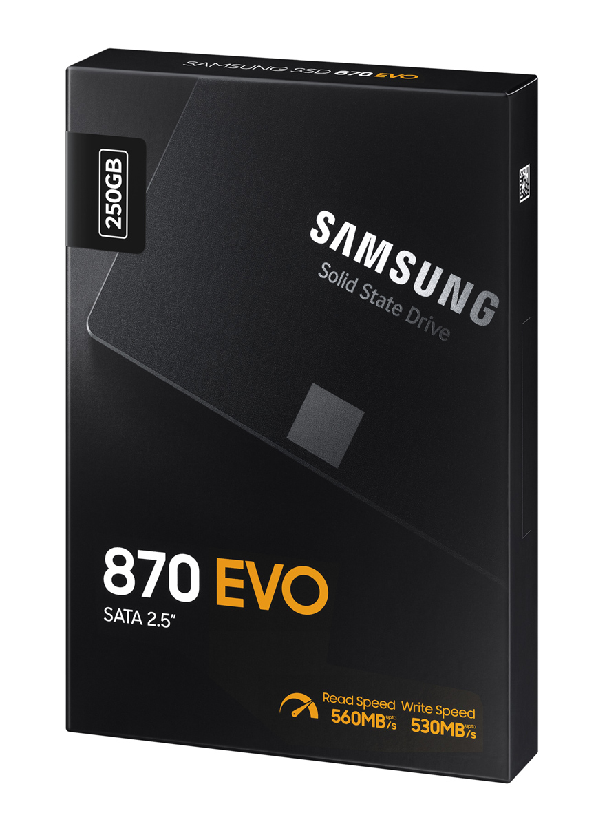 SAMSUNG SSD 870 Evo 2.5", 250GB, SATA 3, 560-530MB/s - Image 3