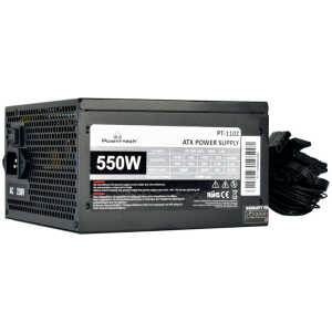 POWERTECH τροφοδοτικό για PC PT-1102, 550W, ATX, 120mm Fan - Image 3