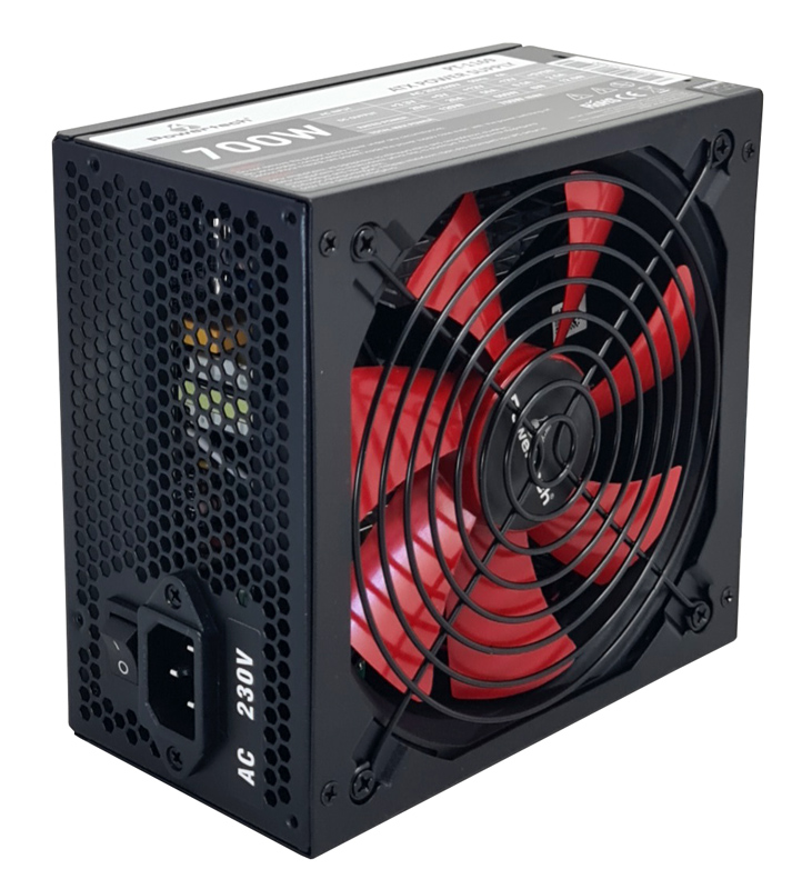 POWERTECH τροφοδοτικό για PC PT-1169, 700W, ATX, 140mm Fan - Image 2