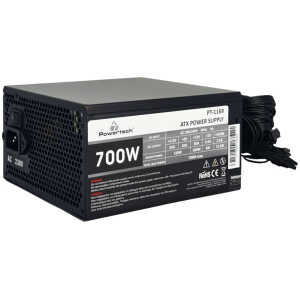 POWERTECH τροφοδοτικό για PC PT-1169, 700W, ATX, 140mm Fan