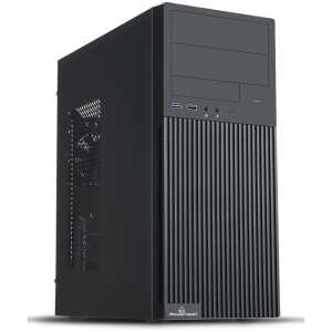 POWERTECH PC Case PT-1308 με 550W PSU, ATX, 330x175x405mm, μαύρο