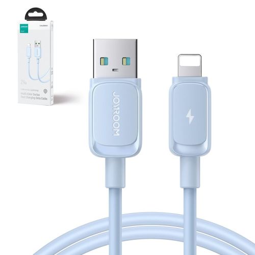 Joyroom USB - Lightning Data Cable, 2.4A, 480Mb/s, 1.2m Blue (S-AL012A14) - Image 2