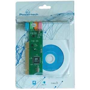 POWERTECH Κάρτα Επέκτασης PCI to 6 channel Audio, Chipset CM8738 - Image 2