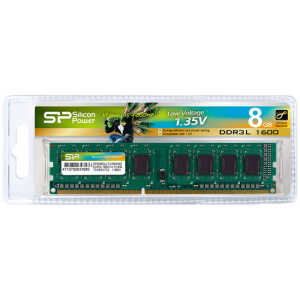 SILICON POWER μνήμη DDR3L UDIMM SP008GLLTU160N02, 8GB, 1600MHz, CL11 - Image 2
