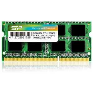 SILICON POWER Μνήμη 8GB DDR3L SODimm, PC3L 12800, 1600MHz, CL11, 1.35v