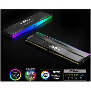 SILICON POWER μνήμη DDR4 UDIMM XPOWER Zenith, 8GB, RGB, 3200MHz, CL16 - Image 2