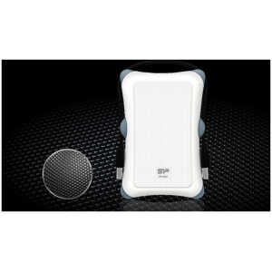 SILICON POWER εξωτερικός HDD Armor A30, 1TB, USB 3.2, λευκός - Image 2