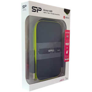 SILICON POWER εξωτερικός HDD Armor A60, 1TB, USB 3.2, πράσινος - Image 4