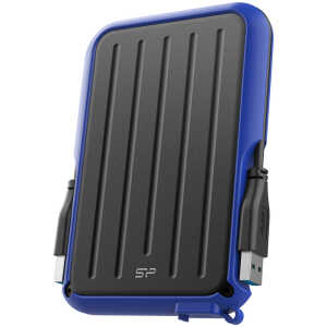 SILICON POWER εξωτερικός HDD Armor A66, 2TB, USB 3.2, μπλε