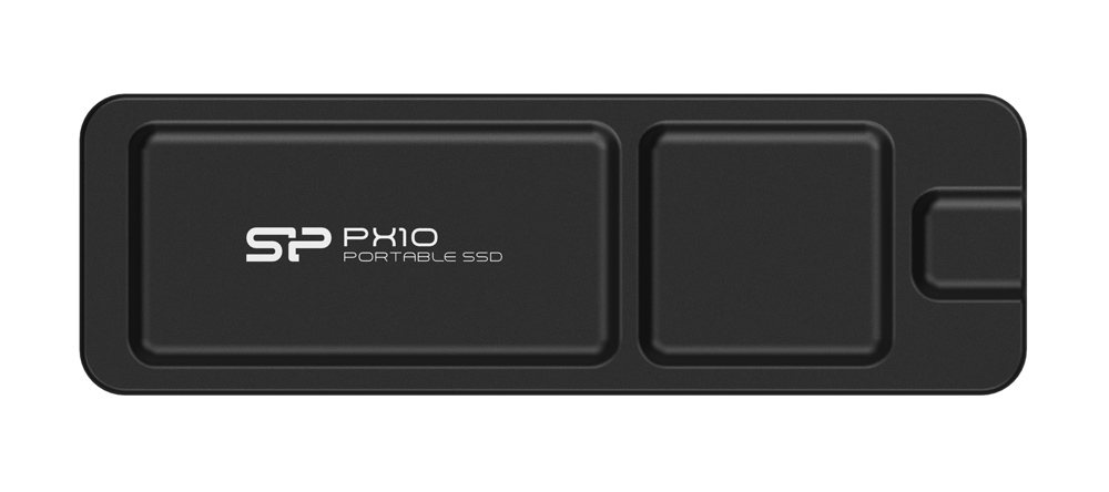 SILICON POWER εξωτερικός SSD PX10, 2TB, USB 3.2, 1050-1050MB/s, μαύρος