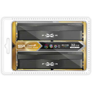 SILICON POWER μνήμη DDR4 UDIMM XPOWER Zenith 2x 16GB, RGB, 3200MHz, CL16 - Image 4
