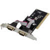 POWERTECH κάρτα επέκτασης PCI σε 2x serial ST320, WHC351Q
