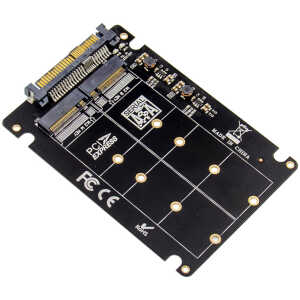 POWERTECH κάρτα επέκτασης U.2 SAS 2.5" σε M.2 B & M NGFF/NVME ST526