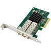 POWERTECH κάρτα επέκτασης PCIe σε Dual SFP ST722, 1000Mbps, JL82576EB