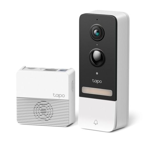 TP-Link Smart Video Doorbell Tapo D230S1 Kit, Wireless, 2K 5MPx, IP64, White EU - Image 3