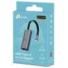 TP-Link Network Adapter UE302C Type-C to Ethernet RJ45, 2500Mb/s, Black EU