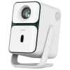 Wanbo Projektor T2 Ultra Portable Full HD 1080P, Android TV 11 with 120 degree Gimbal Mount, White EU - ONLY BOX DAMAGE