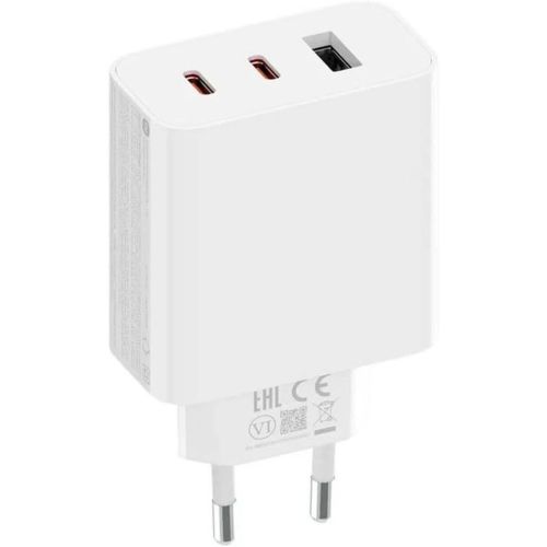Xiaomi Mi Travel Charger GaN Fast Charger 2C1A (C+C+U) 67W White EU BHR7493EU - Image 2
