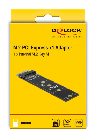 DELOCK Κάρτα Επέκτασης PCI-e σε M.2 Key M 64105, NVMe - Image 6