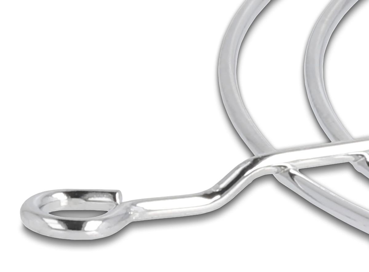 DELOCK σχάρα για 80mm ανεμιστήρα 67306, μεταλλική, ασημί - Image 3