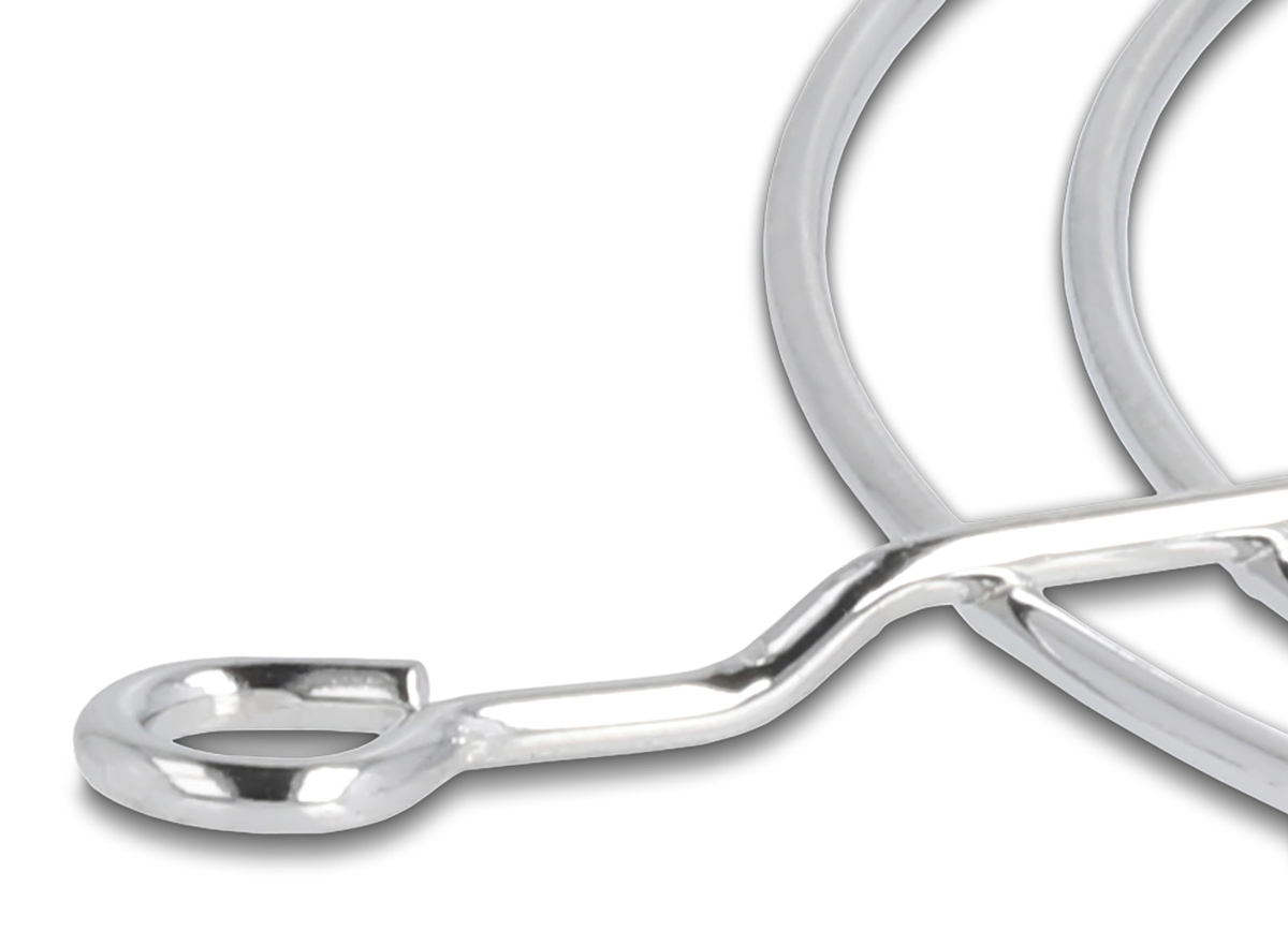 DELOCK σχάρα για 120mm ανεμιστήρα 67308, μεταλλική, ασημί - Image 3