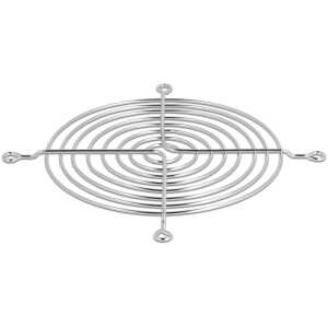 DELOCK σχάρα για 120mm ανεμιστήρα 67308, μεταλλική, ασημί