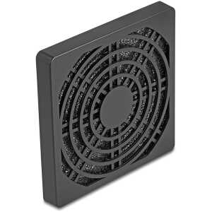 DELOCK σχάρα για 80mm ανεμιστήρα 67311 με φίλτρο σκόνης, πλαστική, μαύρη
