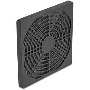DELOCK σχάρα για 120mm ανεμιστήρα 67313 με φίλτρο σκόνης, πλαστική, μαύρη