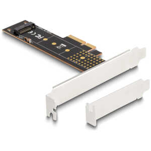 DELOCK κάρτα επέκτασης PCIe x4 σε M.2 M Key 110mm 89836, NVMe