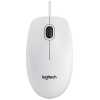 Logitech Mouse Wired B100 White EU (910-003360)