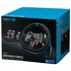 Logitech Racing Wheel G29 Driving Force with Pedals for PC, PS5, PS4, PS3 Black EU (941-000112)