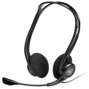 Logitech Headset Wired 960 Black EU (981-000100)