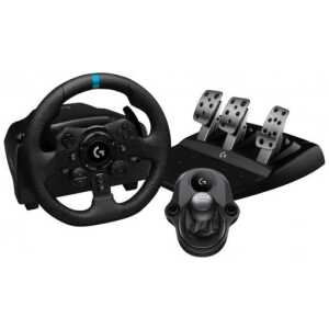 Logitech Racing Wheel G923 SE TrueForce with Pedals and Shifter (6 speed) for PC, PS5, PS4, Black EU (991-000531)