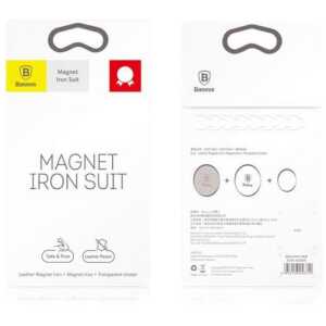 Baseus Car Mount Magnet iron Suit for cases Silver (ACDR-A0S)