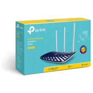 TP-Link Wi-Fi Router Archer C20 AC750, 750Mbps, LAN/WAN, 802.11ac, Black EU
