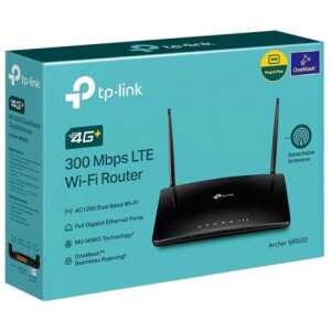TP-Link Wi-Fi Router Archer MR500, 1100Mbps, LAN/WAN, 802.11ac, Black EU