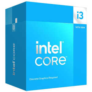 INTEL CPU Core i3-14100F, 4 Cores, 3.50GHz, 12MB Cache, LGA1700