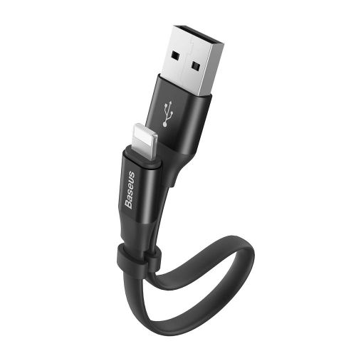 Baseus Lightning Nimble Cable Portable 2A 0.23m Black (CALMBJ-B01) - Image 3