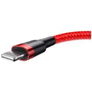 Baseus Lightning Cafule Cable 1.5A 2m Red + Red (CALKLF-C09)