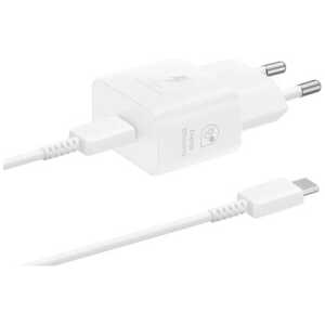 Samsung Travel Charger 25W EP-T2510X PD 3.0 with Type-C to Type-C cable (1m) White EU (EP-T2510XWEGEU)