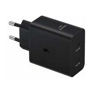 Samsung Travel Charger Duo 50W EP-T5020 with Type-C to Type-C cable (1,8m) Black EU (EP-T5020XBEGEU)