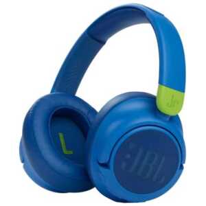 JBL JR460NC Bluetooth Wireless On-Ear Headphones for Kids with Noise Cancellation, Blue EU