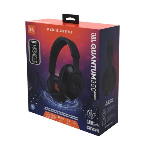 JBL Quantum 350 Headphone Wireless Gaming Headset with Microphone, (USB), Black EU - Image 2
