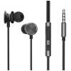 Joyroom Earphone Wired, In-Ear Headphones with Remote and Microphone, 3.5mm Jack, Dark Gray (JR-EW03)