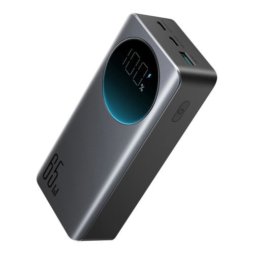 Joyroom Power Bank with Digital Display, C+C+U, PD 65W, 30000 mAh with Type-C to Typle-C cable (1,20m) Black (JR-PBF04) - Image 3