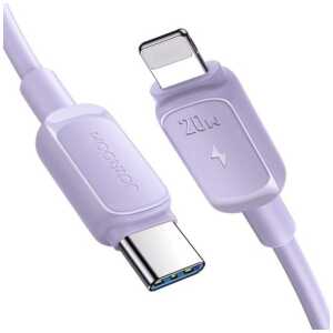 Joyroom Type-C - Lightning Cable Multi-Color Series A14, 480mb/s, 20W, 1.2m, Purple (S-CL020A11P)