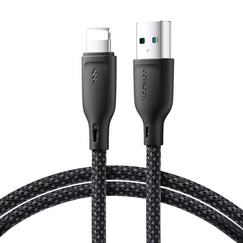 Joyroom USB - Lightning Cable Multi-Color Series A14, 480mb/s, 3A, 1.2m, Black (SA34-AL3) - Image 3